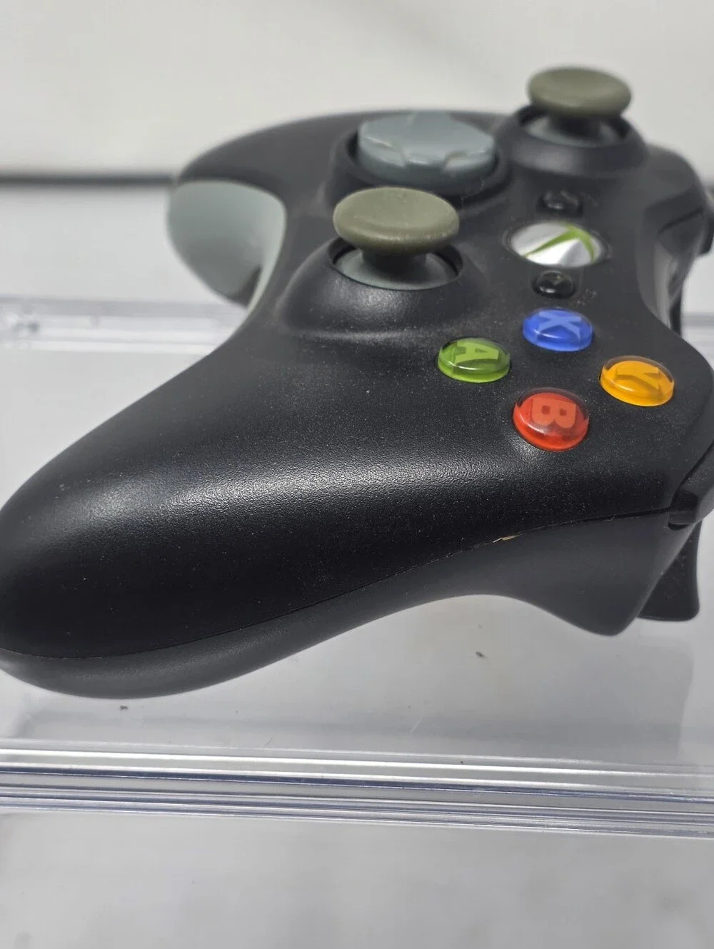 Genuine XBOX 360 X360 Wireless Controller - BLACK - X801769-022 (no battery)